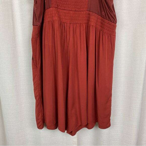 Torrid Rust Brown Romper Sz.2 - Picture 12 of 16